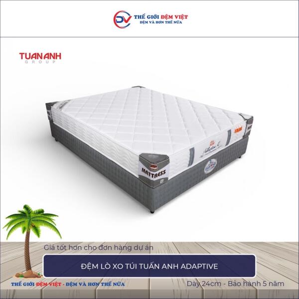 Đệm lò xo túi Tuấn Anh Adaptive 1